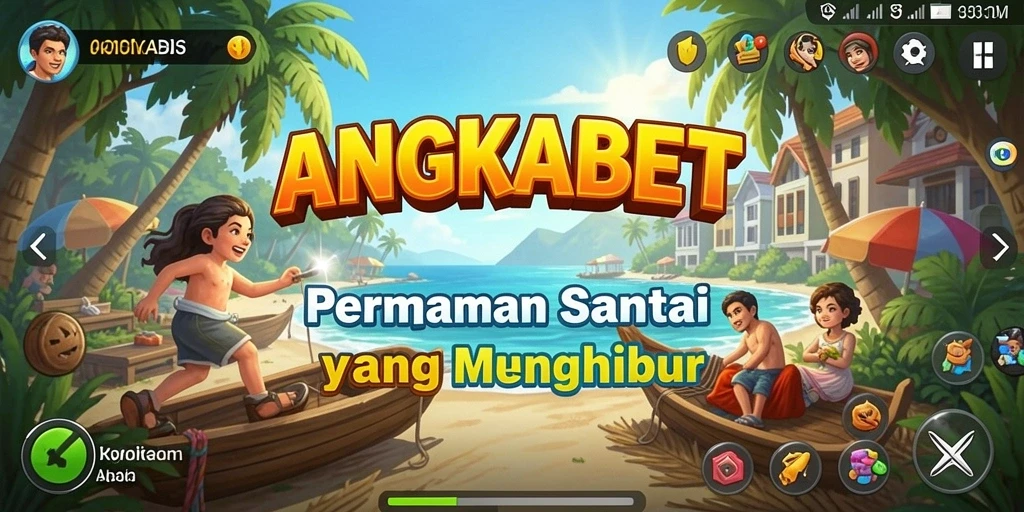 Gameplay ANGKABET yang menggembirakan dengan berbagai mini game.