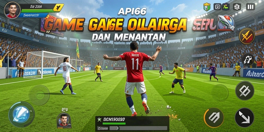 Gameplay seru dari API66 dengan berbagai pilihan olahraga.