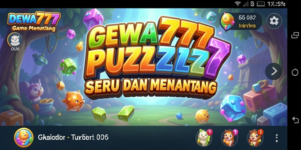 Tampilan gameplay DEWA777 yang menarik dan penuh tantangan.