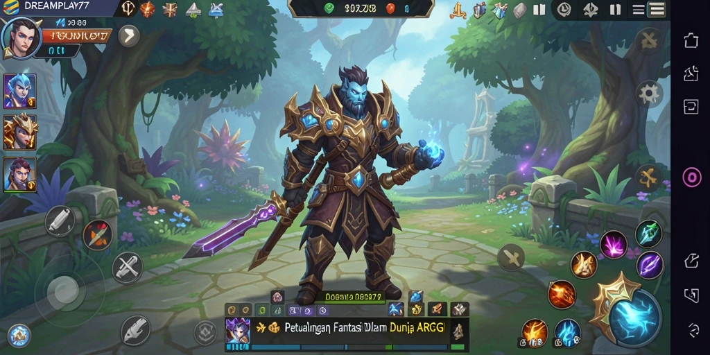 Gameplay seru dan grafis menawan di DREAMPLAY77.