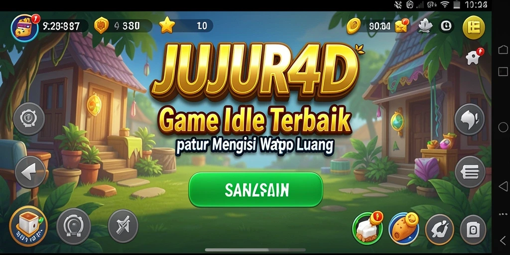 Screenshot gameplay JUJUR4D menampilkan pengalaman Idle yang menarik.