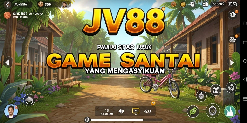 Screenshot gameplay JV88 menampilkan tantangan seru dan interaksi pengguna.