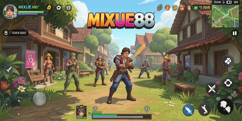 Tampilan gameplay MIXUE88 yang menarik dan interaktif.