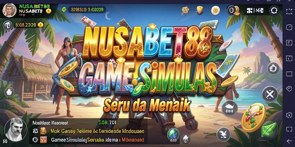 Gameplay menarik dari NUSABET88 dengan berbagai skenario simulasi yang seru.