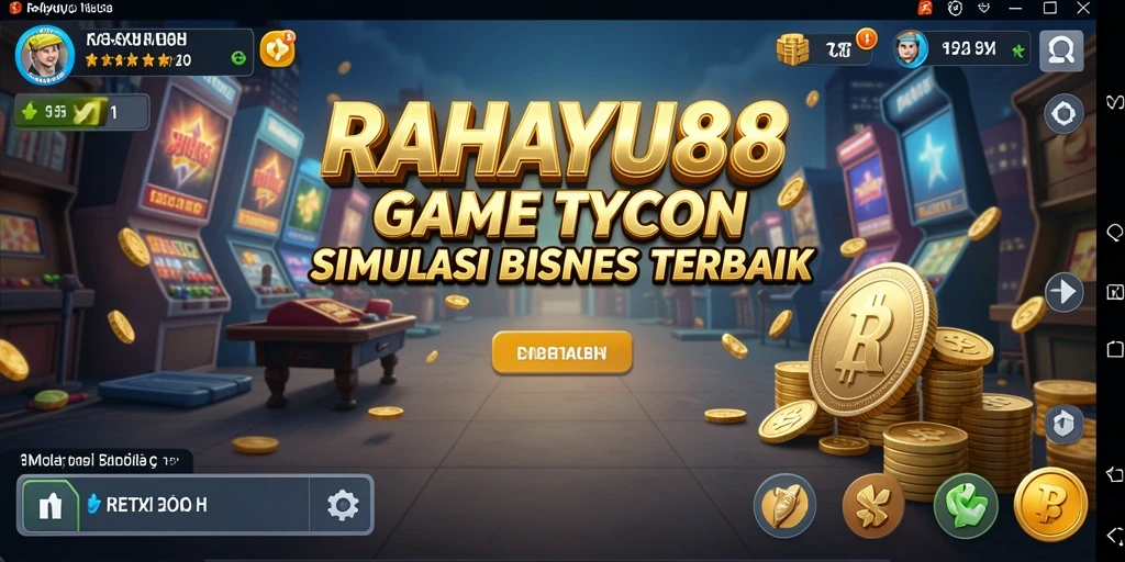 Tampilan gameplay menarik dari RAHAYU88 yang menunjukkan elemen strategi Tycoon.