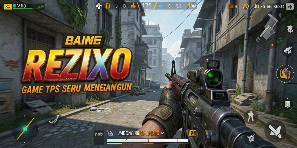 Gameplay mendebarkan dari REZIXO di medan perang.