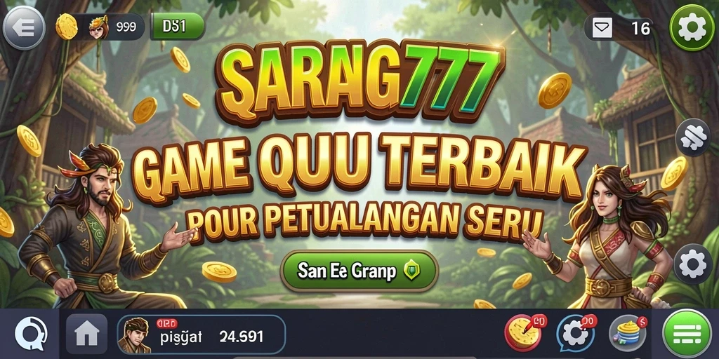 Tampilan gameplay QiuQiu yang seru dan interaktif di SARANG777.