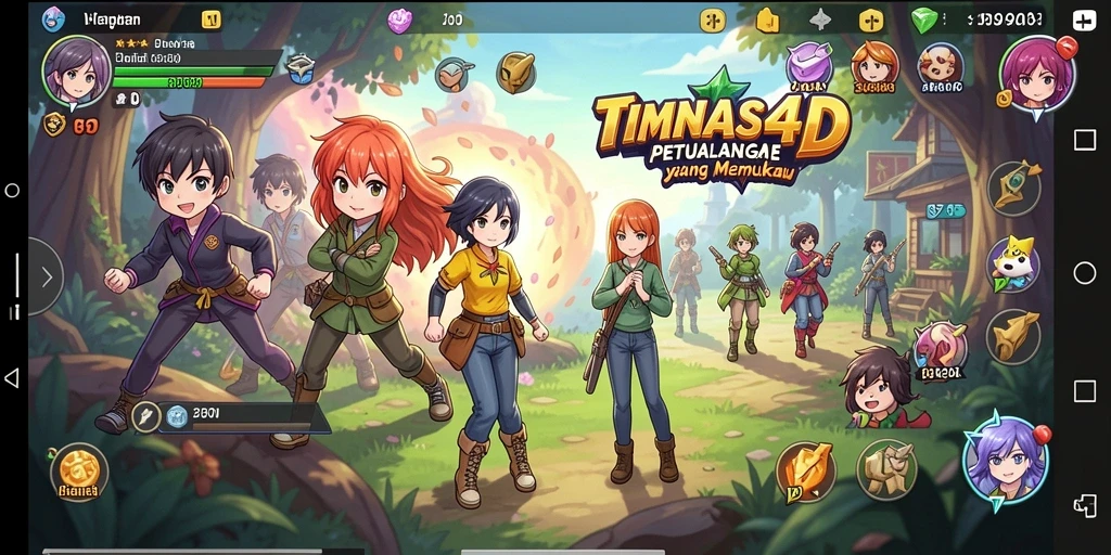 Tampilan menarik dari gameplay TIMNAS4D yang penuh aksi.