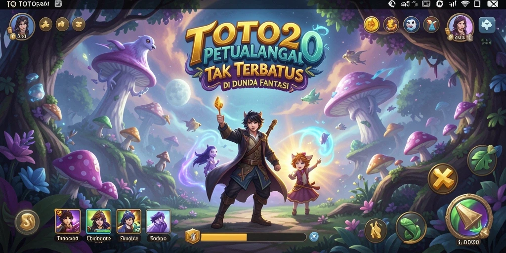 Tampilan menakjubkan dari gameplay petualangan TOTO20.