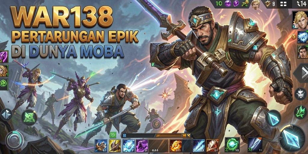 Gameplay mendebarkan dengan strategi tim yang dinamis.