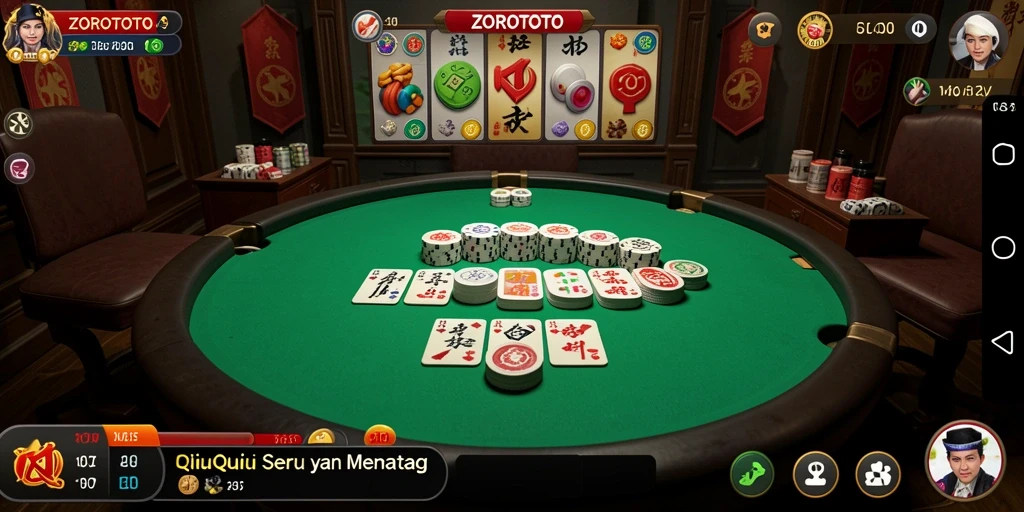 Screenshot gameplay QiuQiu yang menarik dan seru.